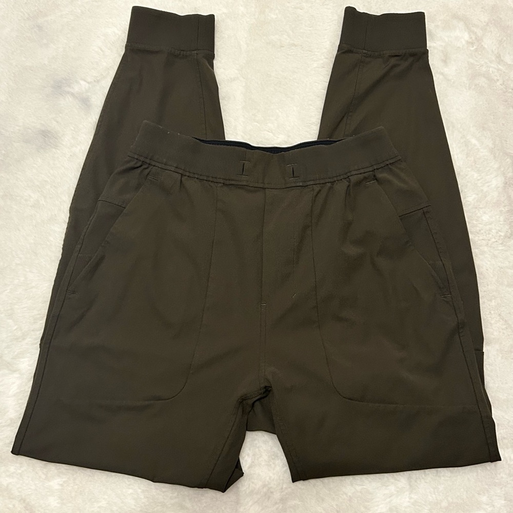 lululemon athletica olive Green Joggers sz:small - Picture 3 of 10